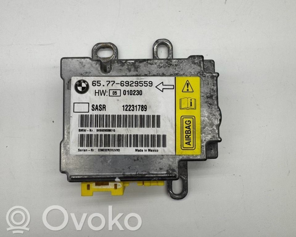 Module de contrôle airbag   6929559,12231789
