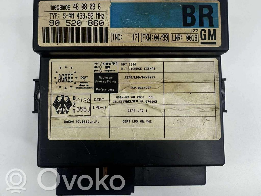 Module confort   4608096,SAM43392,90520860
