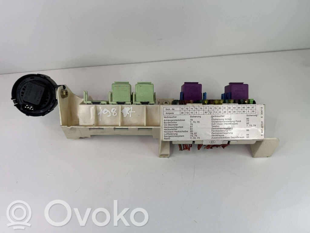BMW X5 E53 Fuse box set 
