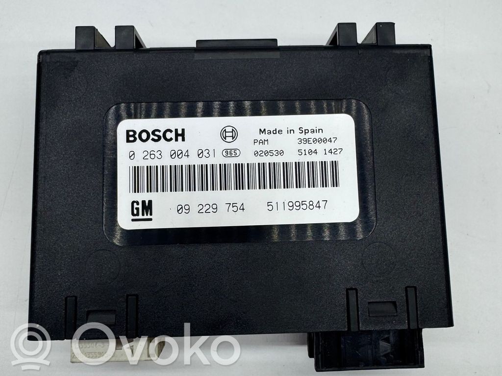 Opel Vectra C Centralina/modulo sensori di parcheggio PDC 