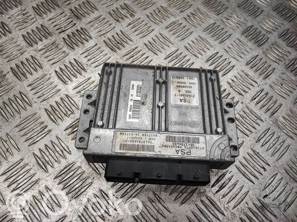 Citroen C5 Engine control unit/module 