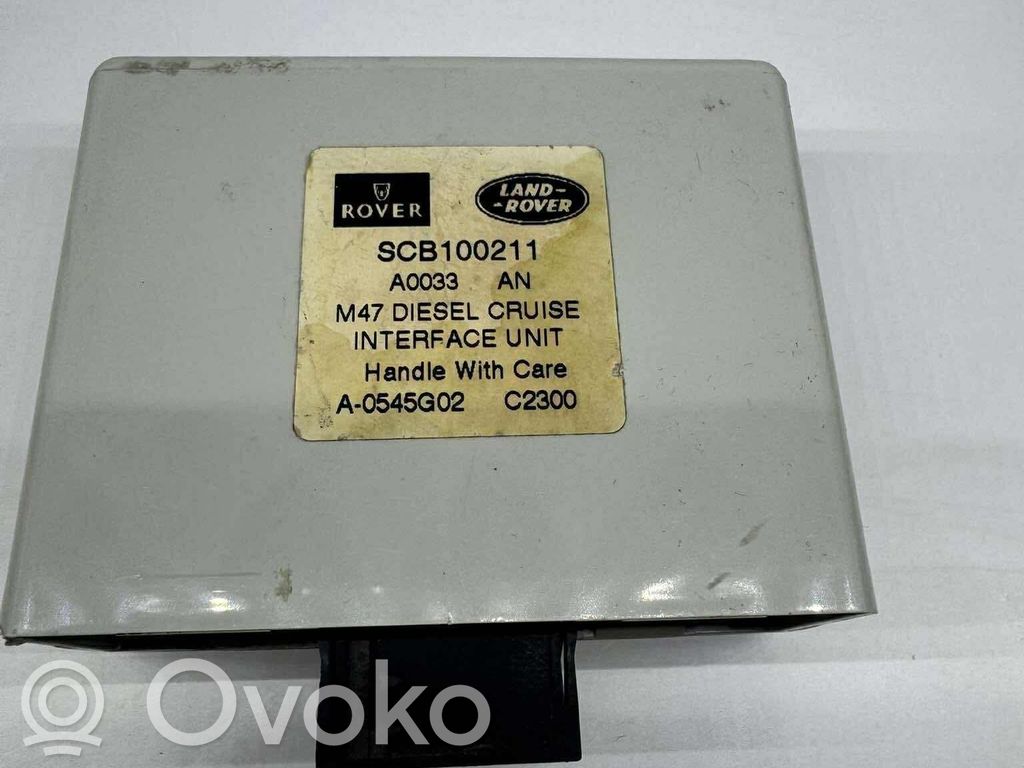 Rover 75 Kruīza kontroles vadības bloks 
