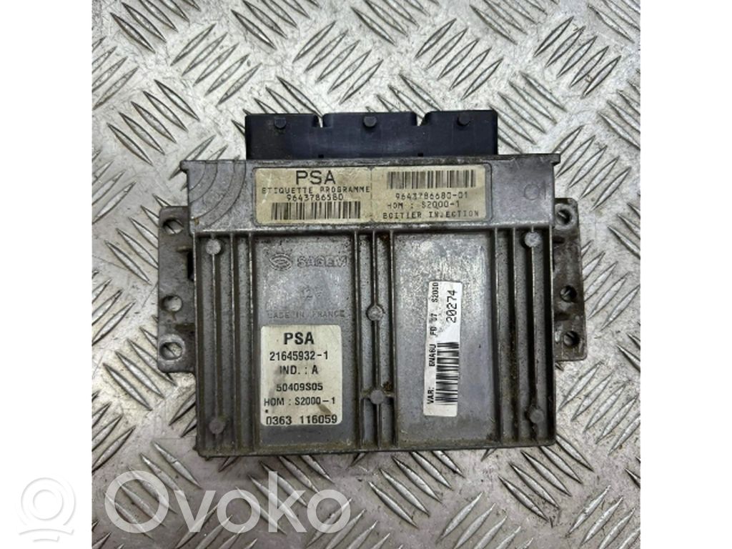 Citroen Xsara Engine control unit/module 