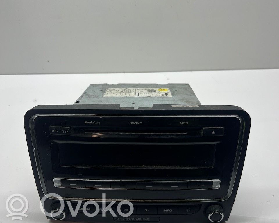 Skoda Superb B6 (3T) Unitate principală radio/CD/DVD/GPS 