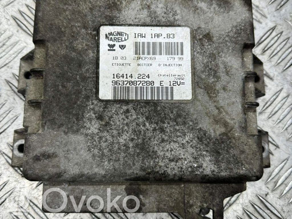 Peugeot 206 Engine control unit/module 