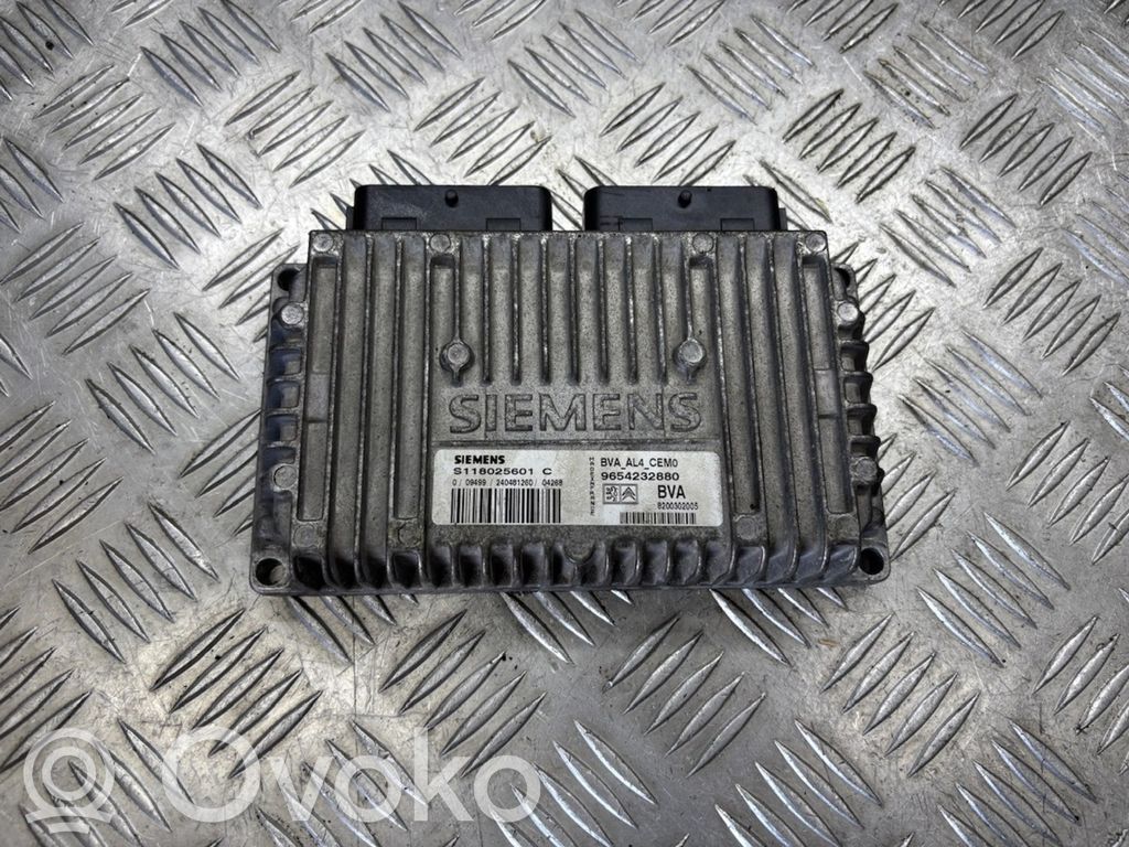 Gearbox control unit/module   9654232880,S118025601C,8200302005
