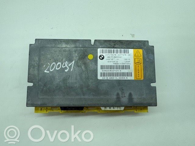 Airbag control unit/module   6933021,037078076,65776933021