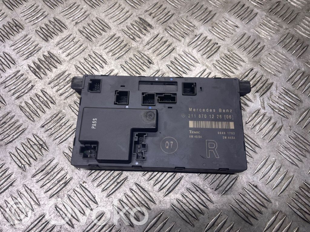Mercedes-Benz E W211 Unitate/modul comandă uși 