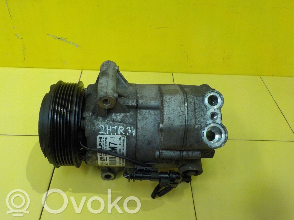Opel Astra J Air conditioning (A/C) compressor (pump) 
