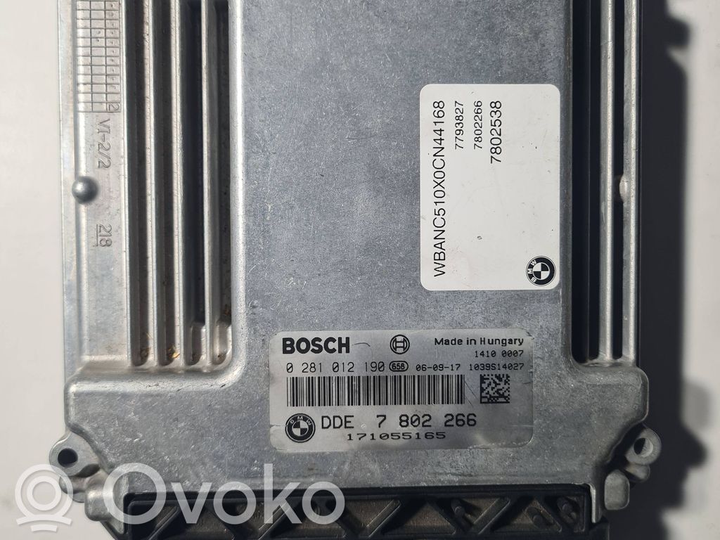 Engine control unit/module   7793827,7802538,7802266
