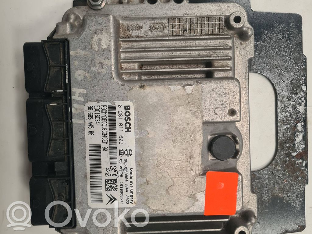 Engine control unit/module   9658944580,9653958980,0281011629
