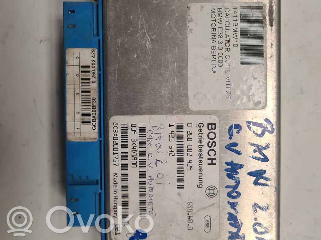 Gearbox control unit/module   1423642,0260002429,GCBX02001757,BK4D1900
