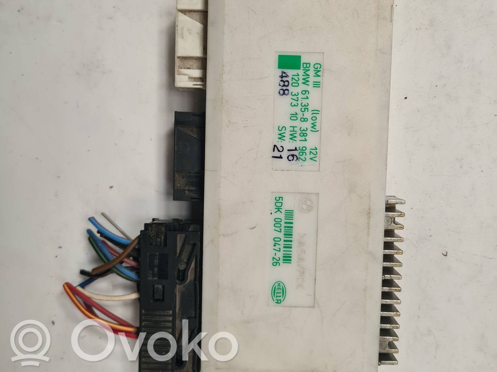 Module confort   61358381962,12037310,5DK00704726
