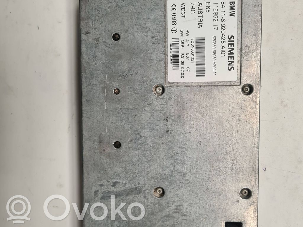 BMW 7 E65 E66 Autres unités de commande / modules 