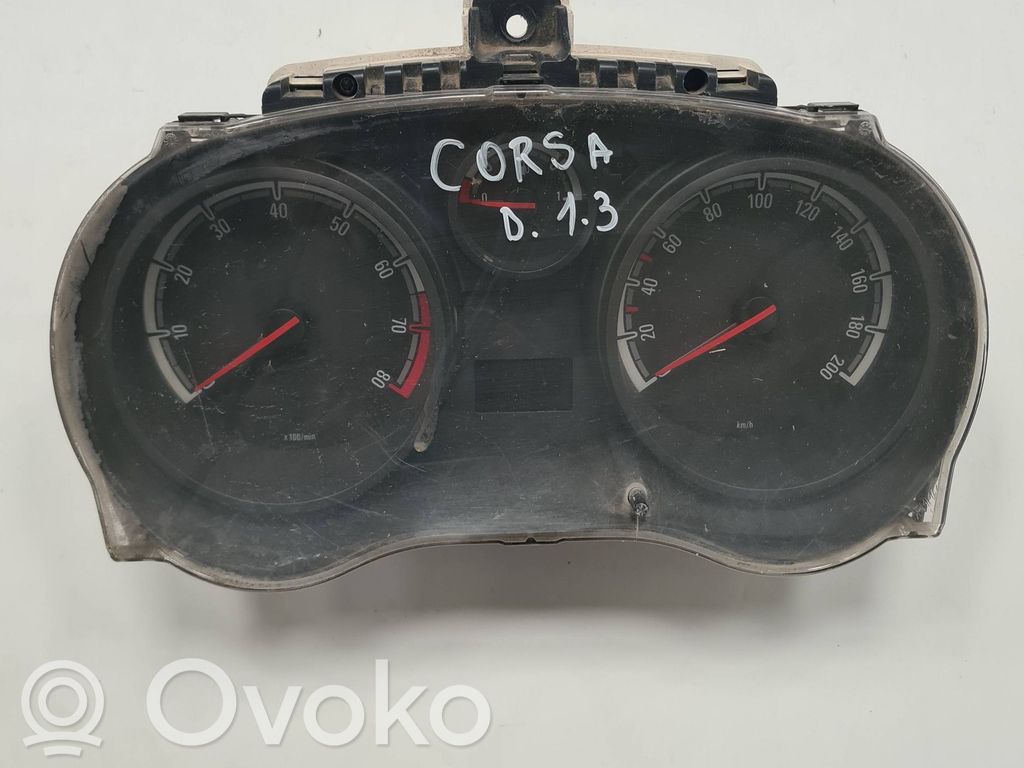 Opel Corsa D Vitezometru (grup de instrumente) 