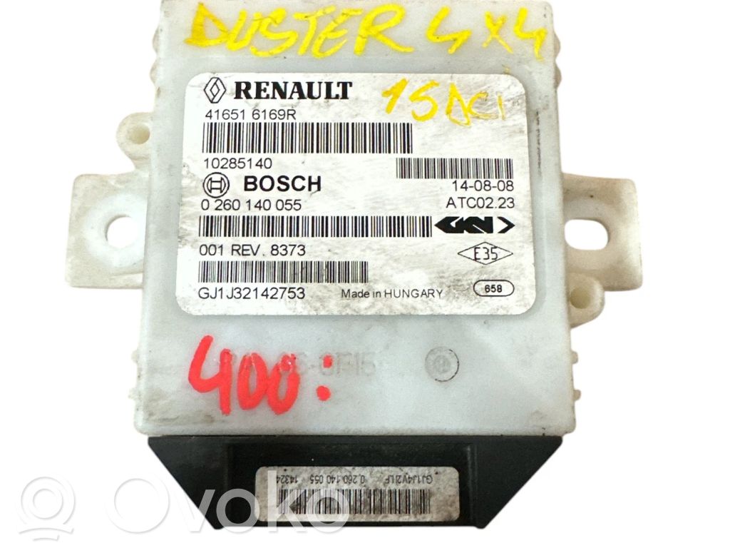 Dacia Duster II Other control units/modules 
