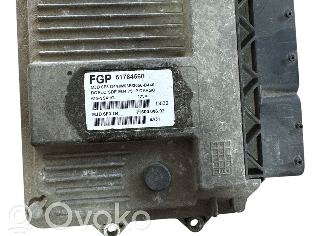 Fiat Doblo Engine control unit/module 