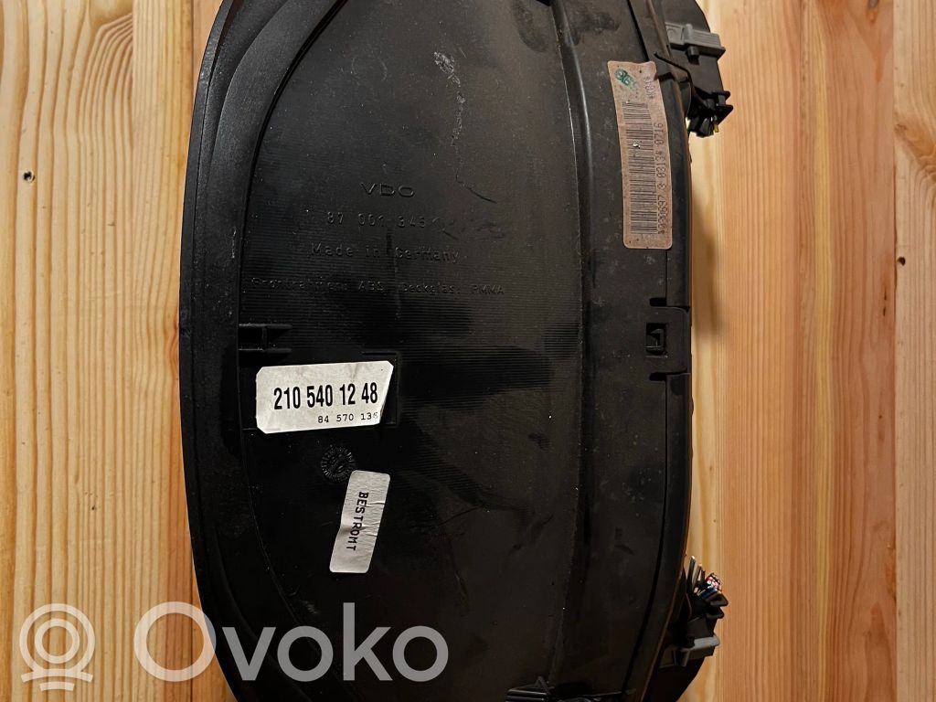 Mercedes-Benz E W210 Speedometer (instrument cluster) 