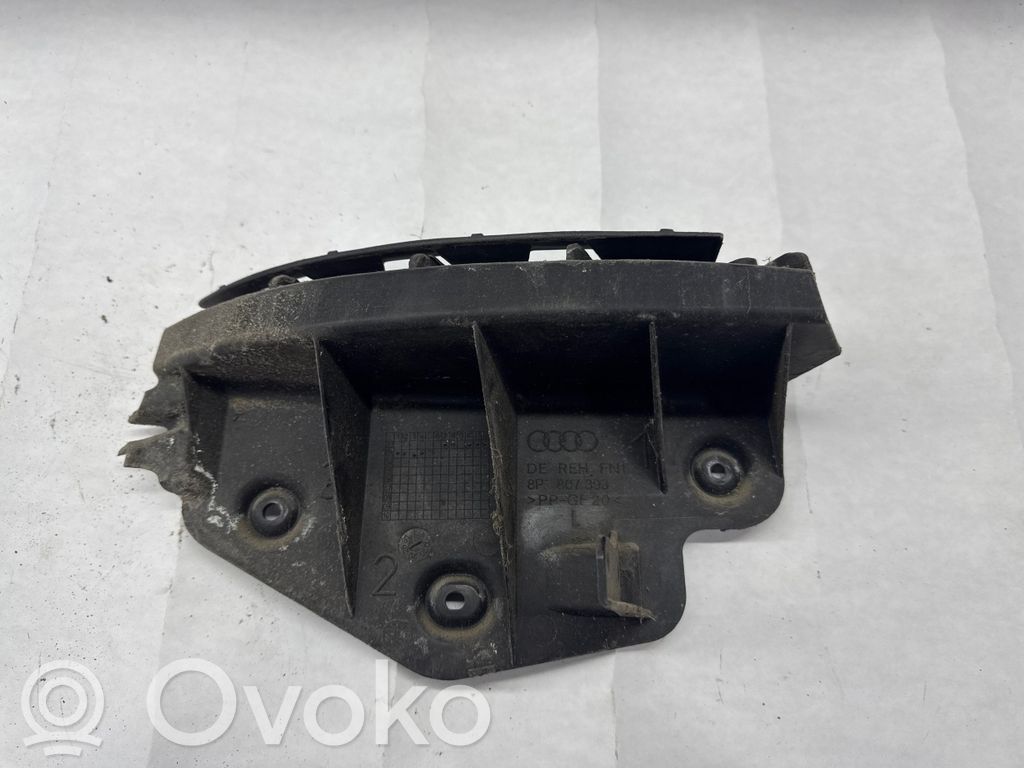 Audi A3 S3 8P Uchwyt / Mocowanie zderzaka tylnego 
