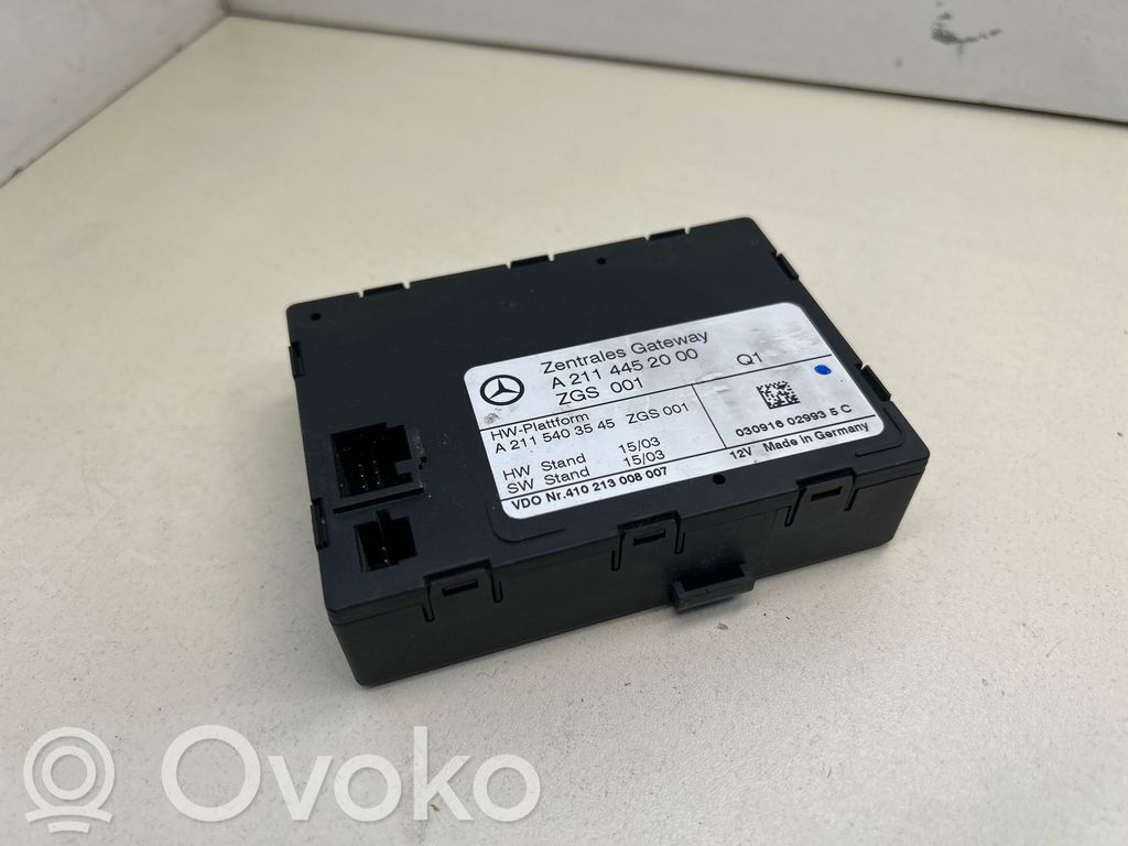 Mercedes-Benz E W211 Gateway control module 