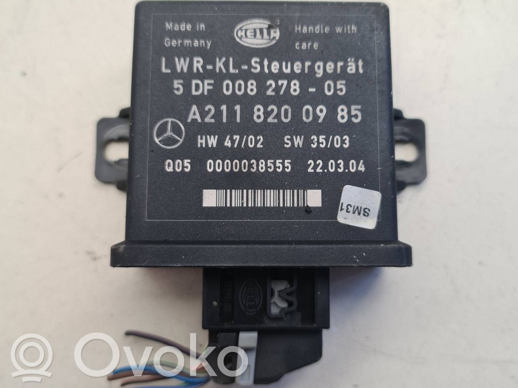 Mercedes-Benz E W211 Module d'éclairage LCM 