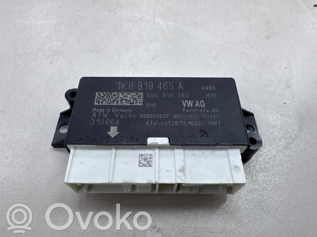 Volkswagen Caddy Pysäköintitutkan (PCD) ohjainlaite/moduuli 