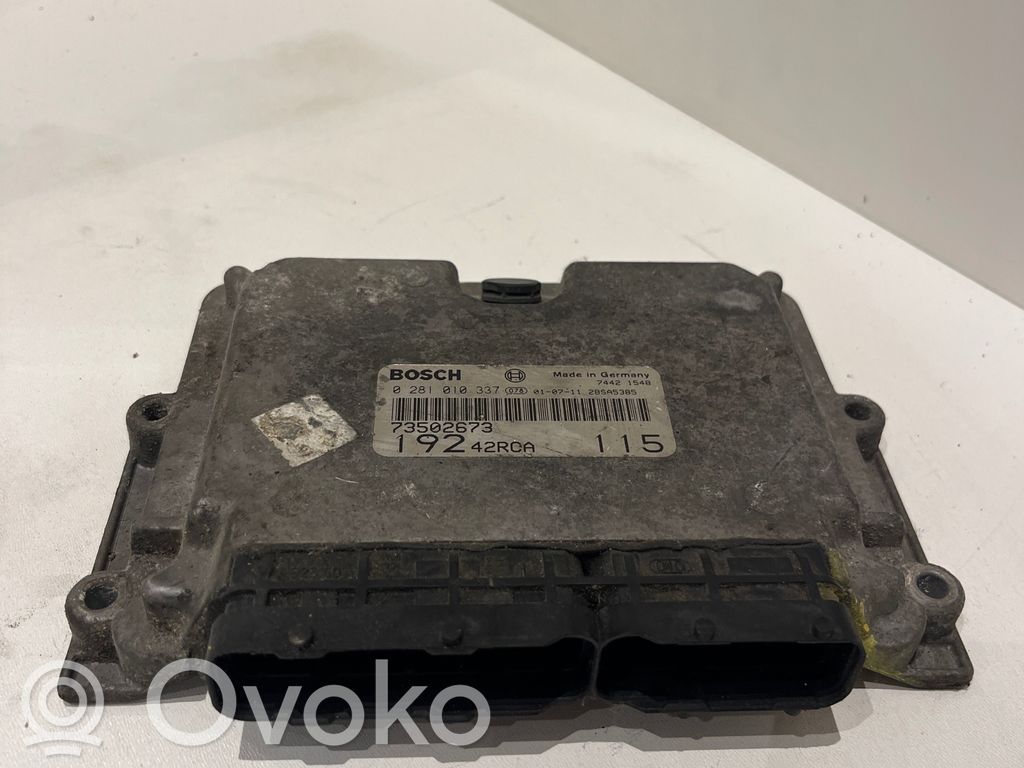 Fiat Stilo Engine control unit/module 