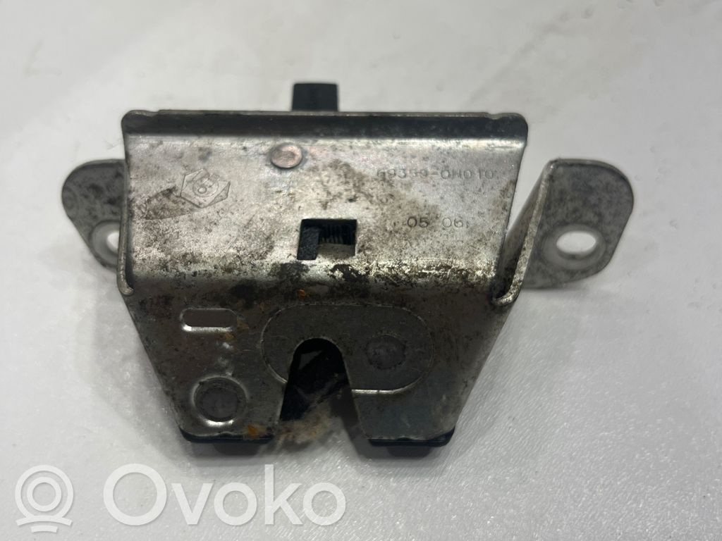 Toyota Aygo AB10 Tailgate/trunk/boot lock/catch/latch 