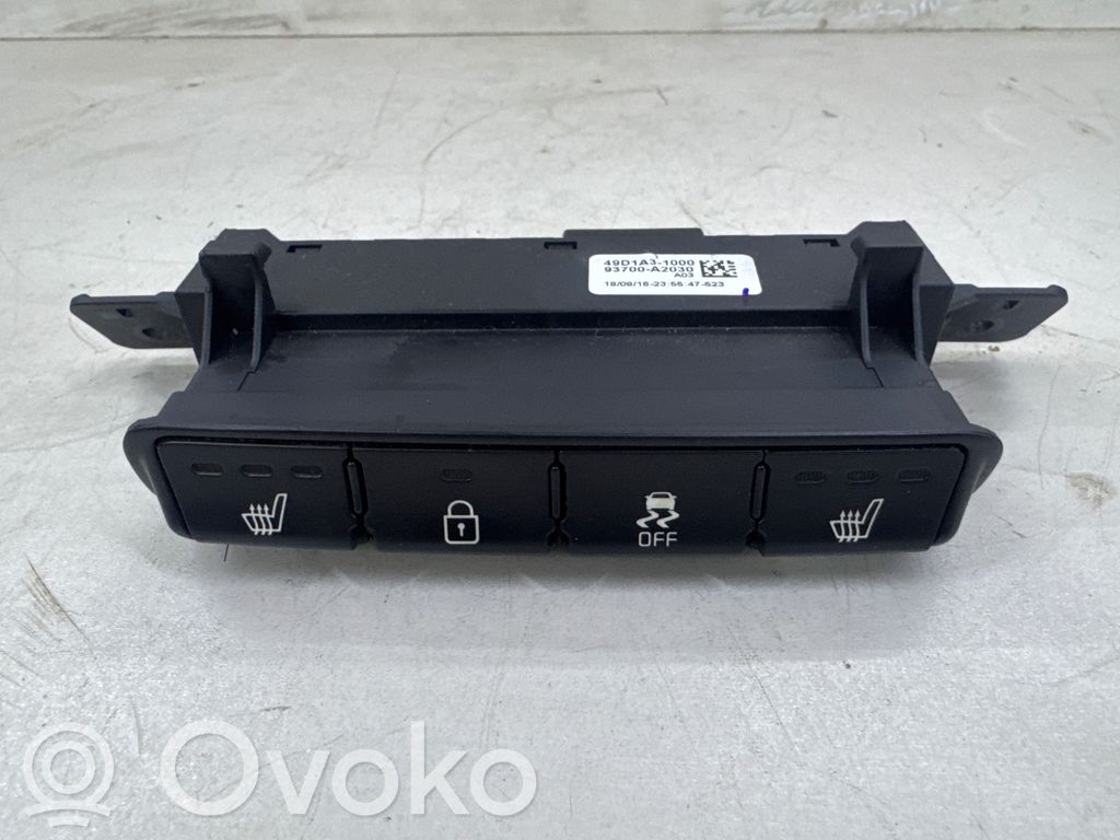 KIA Ceed Seat heating switch 