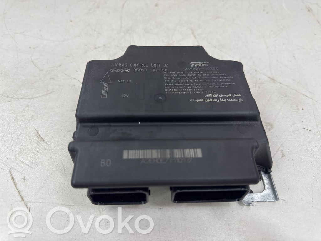 KIA Ceed Airbag control unit/module 