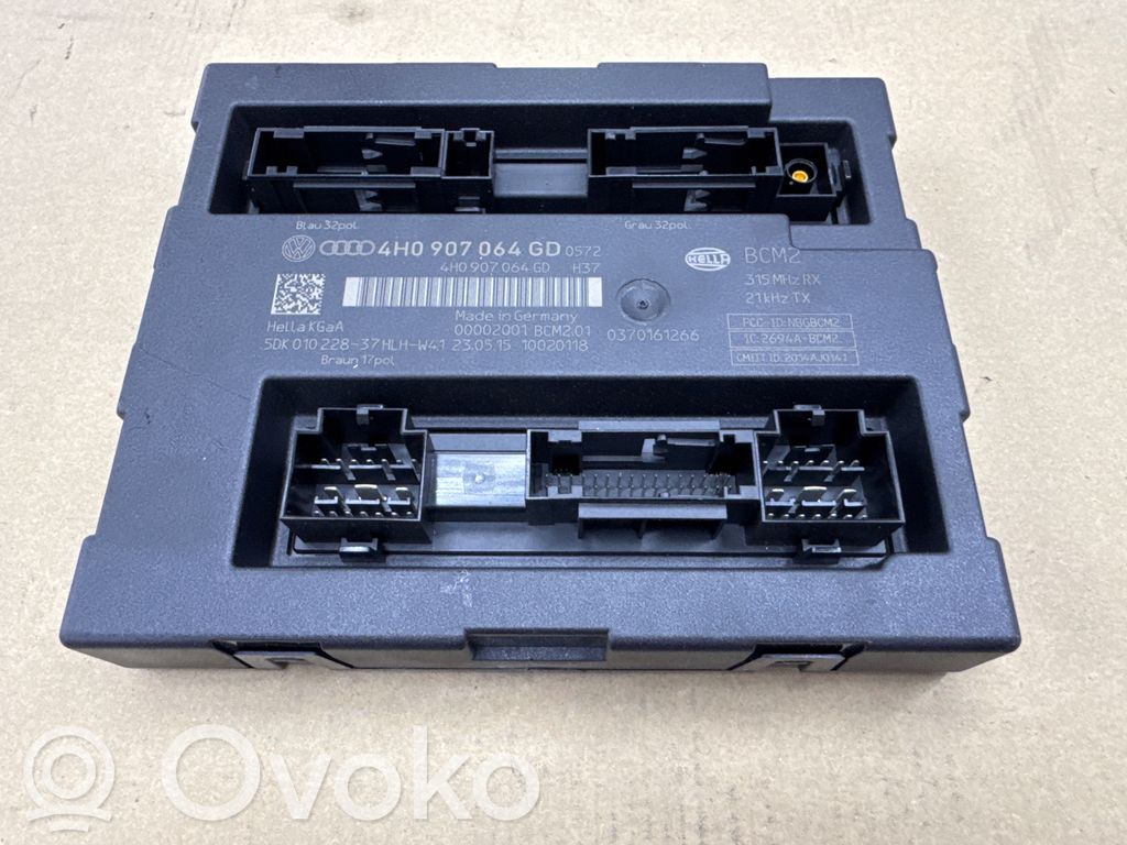 Audi A8 S8 D4 4H Kiti valdymo blokai/ moduliai 