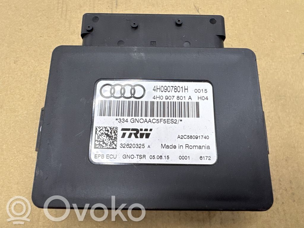 Audi A8 S8 D4 4H Moduł / Sterownik hamulca ręcznego 