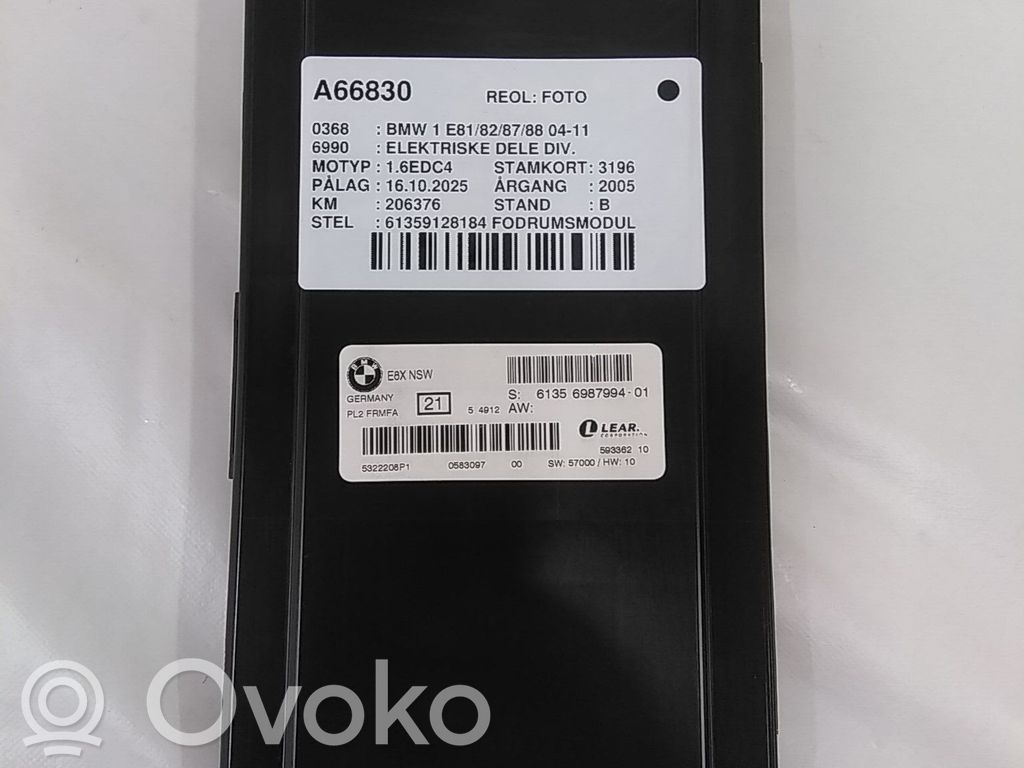 Other control units/modules   61359128184