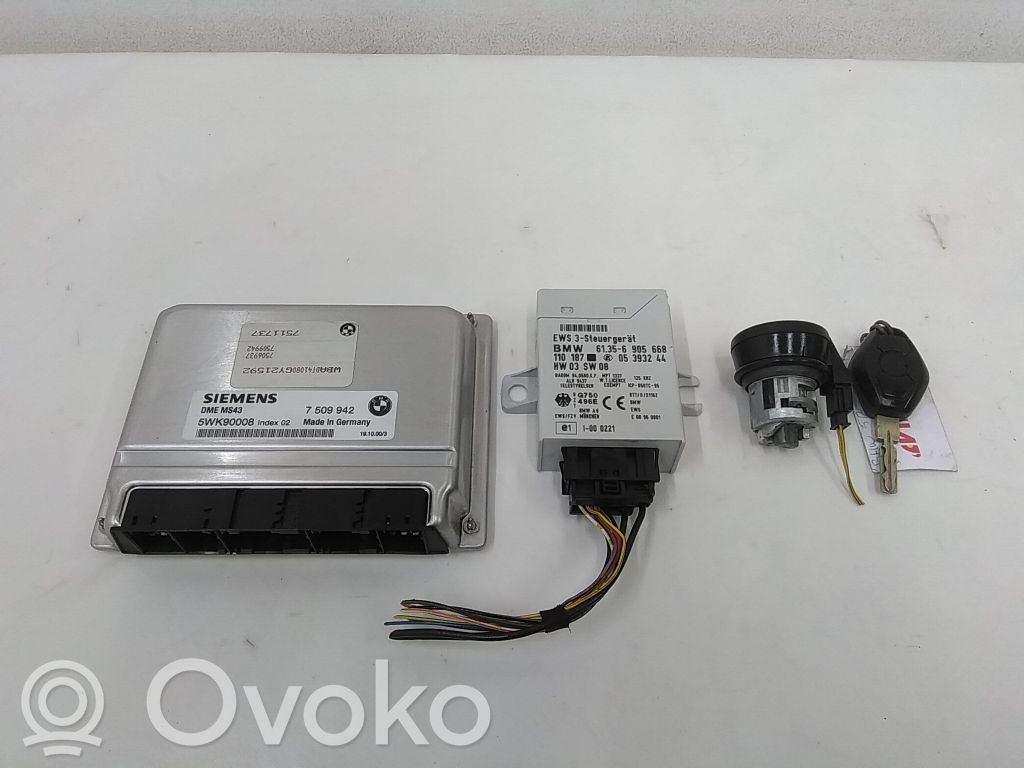 BMW 5 E39 Variklio valdymo blokas 