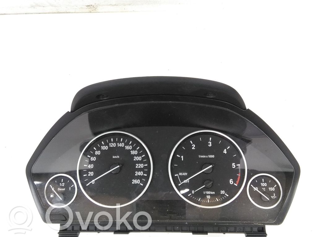 BMW 3 GT F34 Speedometer (instrument cluster) 