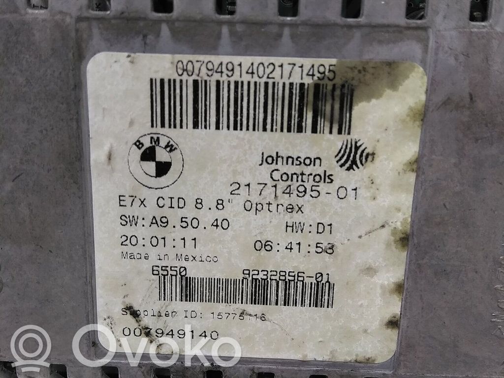 BMW X6 E71 Unitate/modul control navigație GPS 