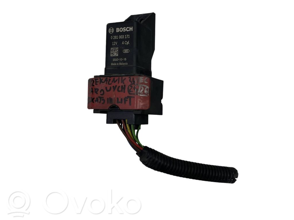 Fiat Ducato Przekaźnik / Modul układu ogrzewania wstępnego 