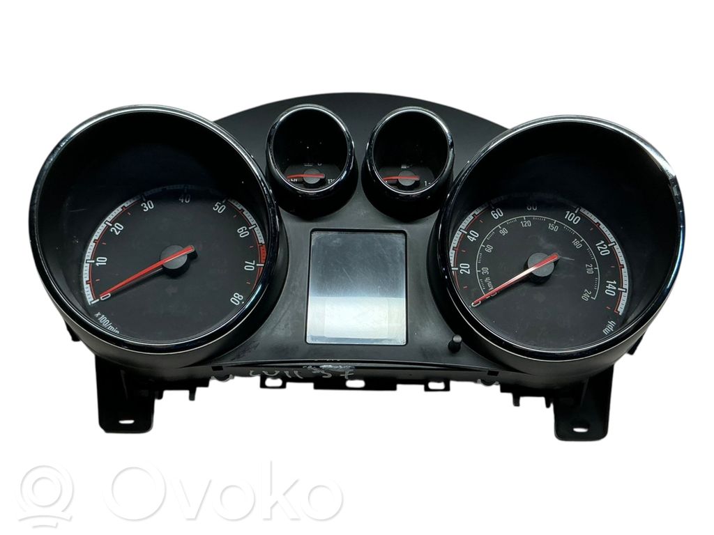 Opel Meriva B Speedometer (instrument cluster) 