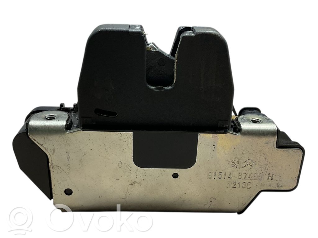 Peugeot 2008 I Tailgate/trunk/boot lock/catch/latch 