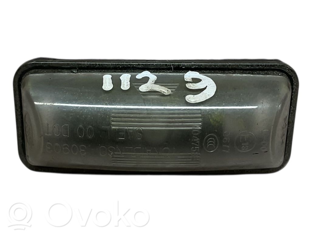 Subaru Impreza III Numerio apšvietimas 