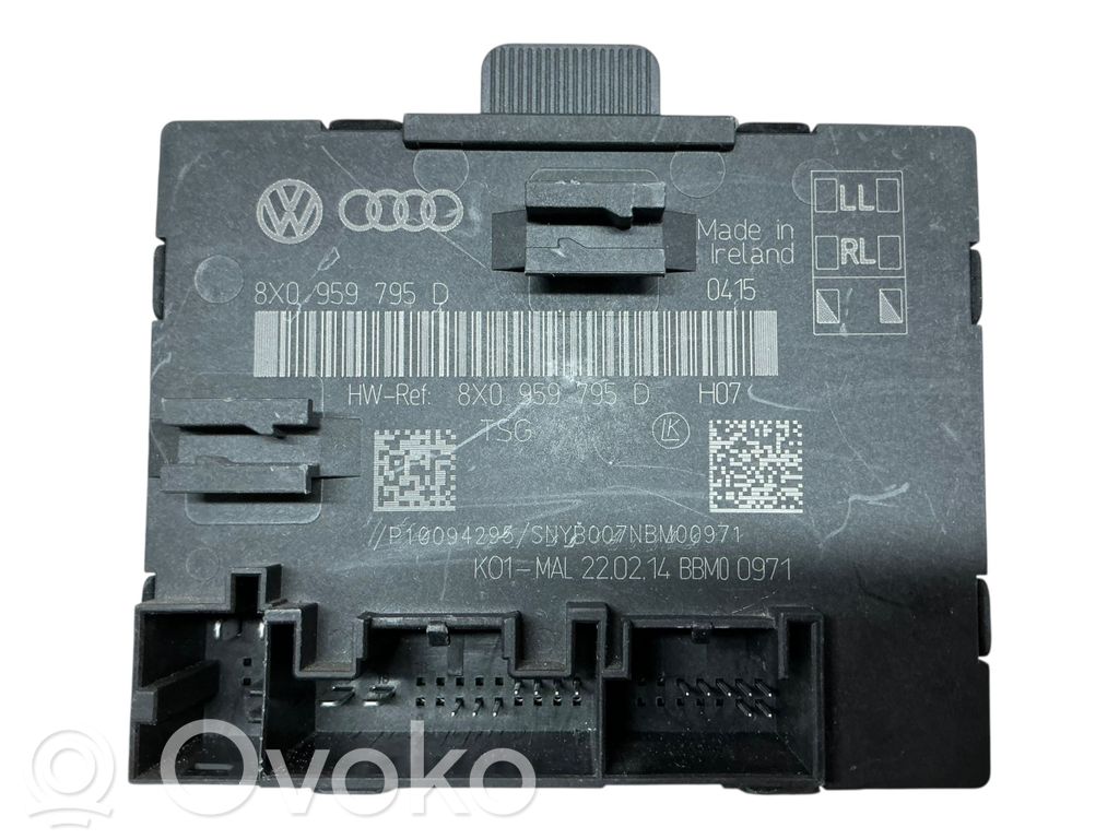 Skoda Superb B6 (3T) Door control unit/module 