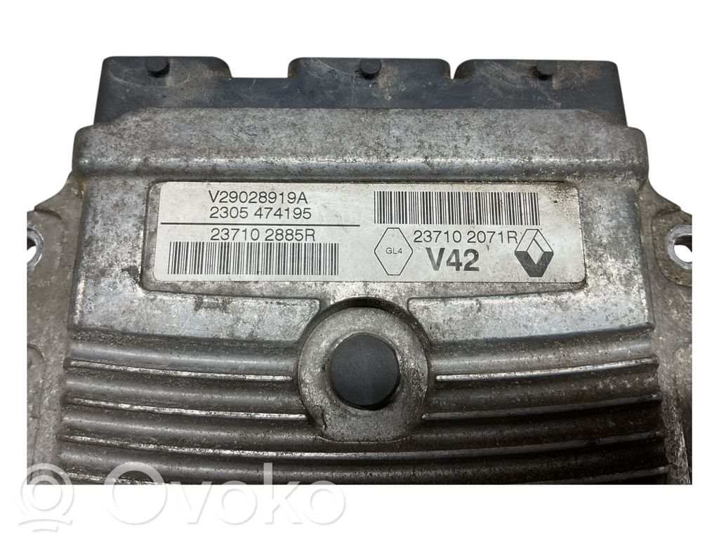 Renault Clio IV Engine control unit/module 