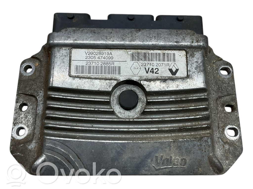 Renault Clio IV Engine control unit/module 