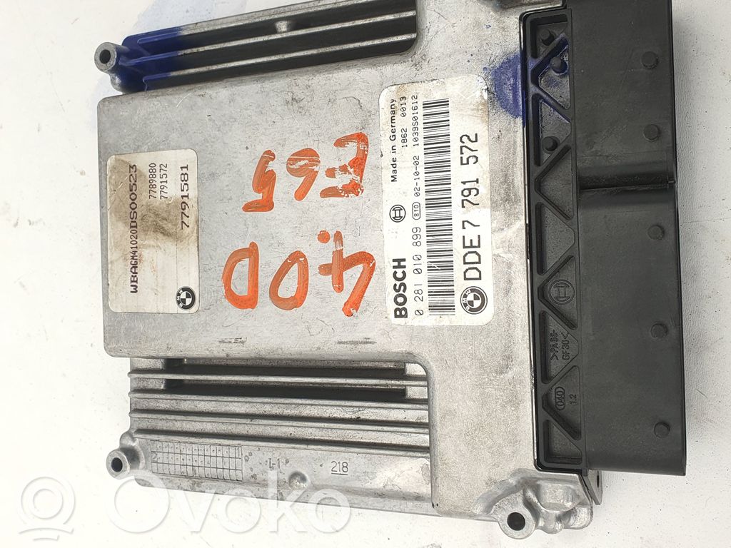 Engine control unit/module   7791572,0281010899