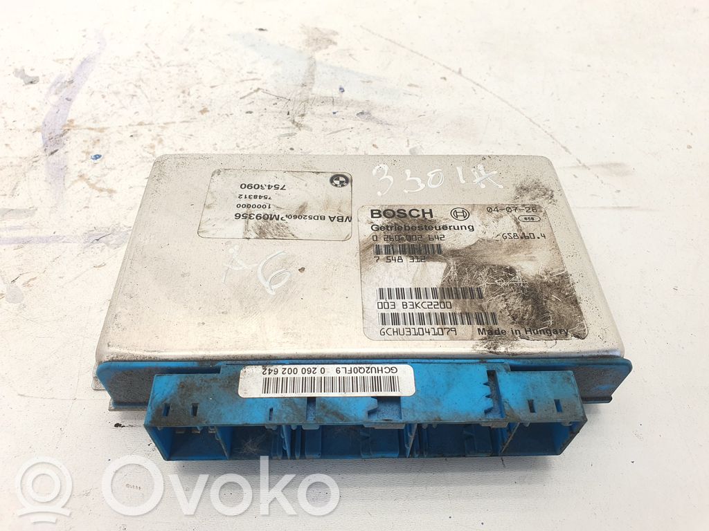 BMW 3 E46 Transmission gearbox valve body 