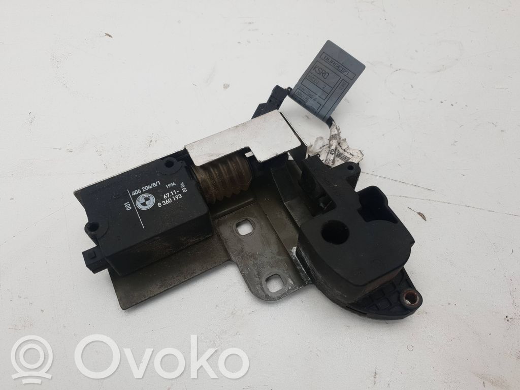 BMW 5 E34 Soft lock spindle drive 