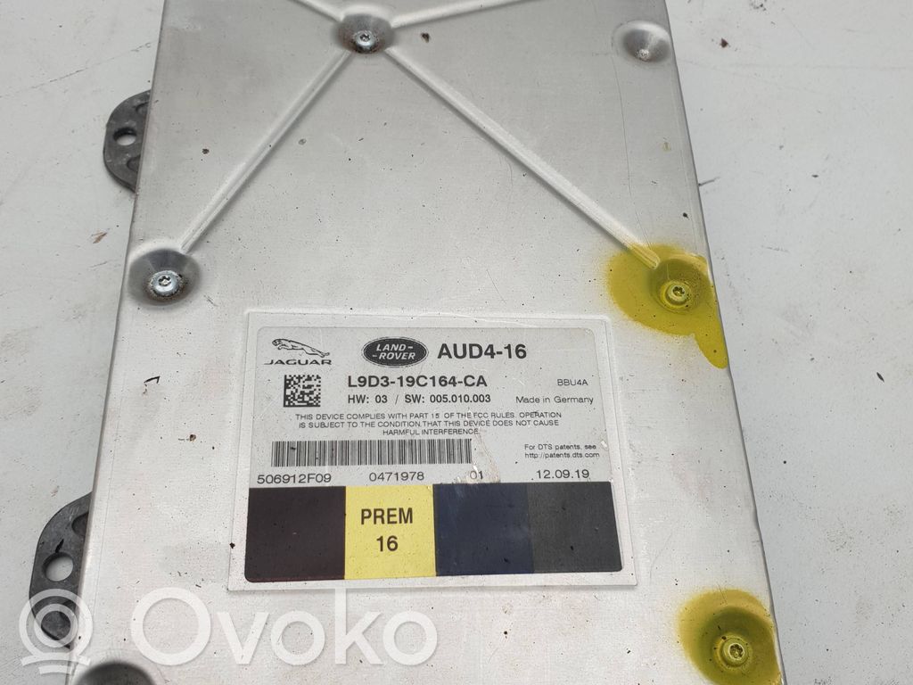 Jaguar XF X250 Sound amplifier 