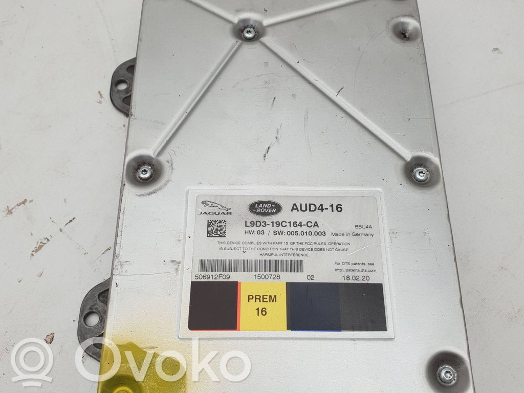 Jaguar XF X250 Sound amplifier 