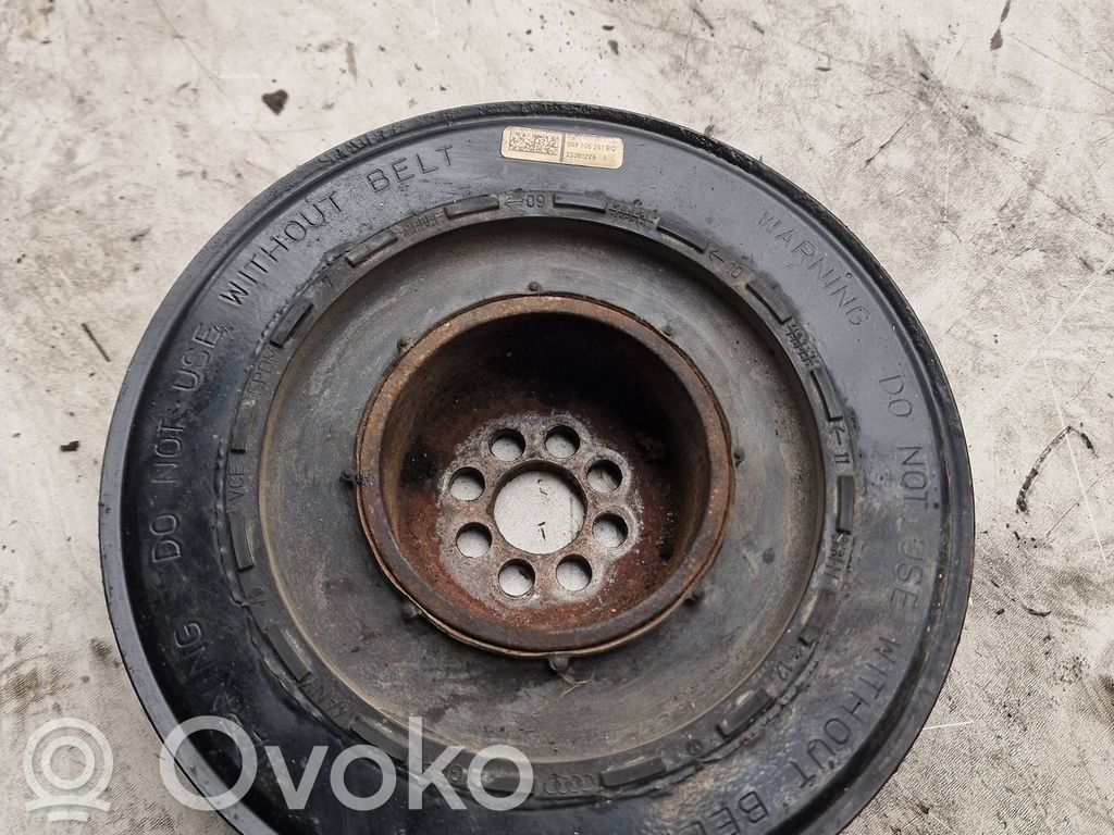 Audi Q7 4L Crankshaft pulley 