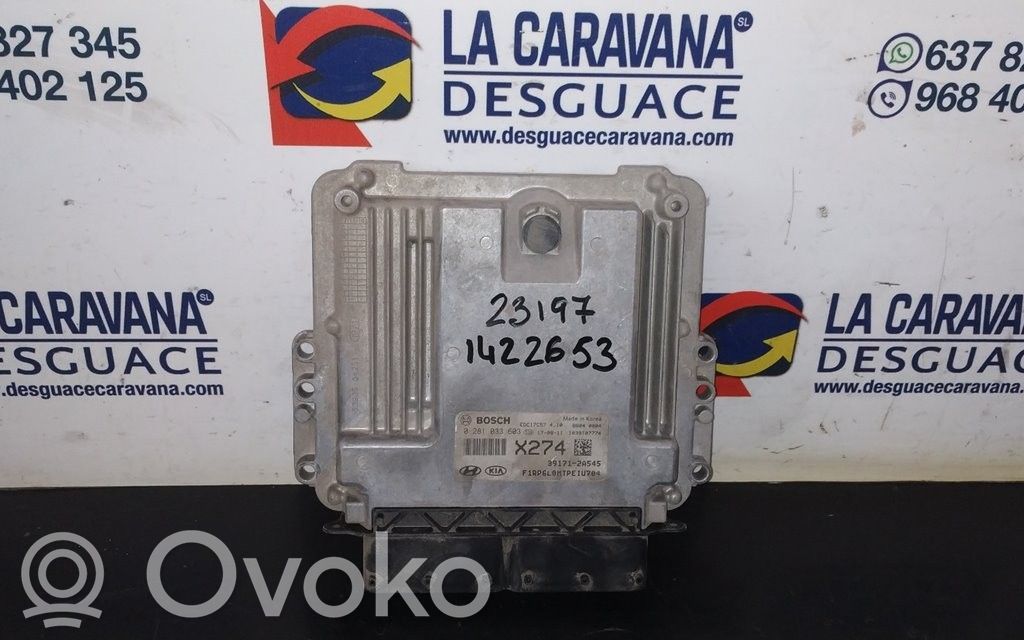 KIA Carens III Engine control unit/module 